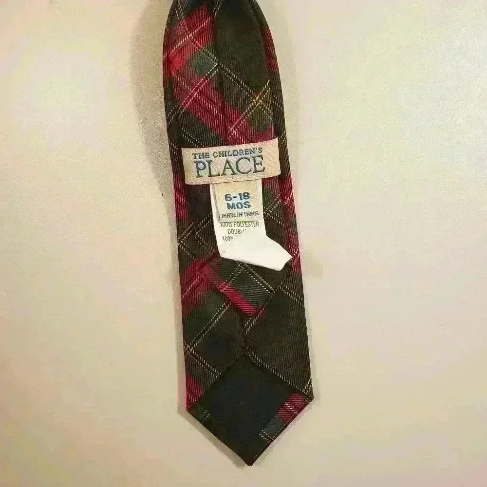 Infant Plaid tie